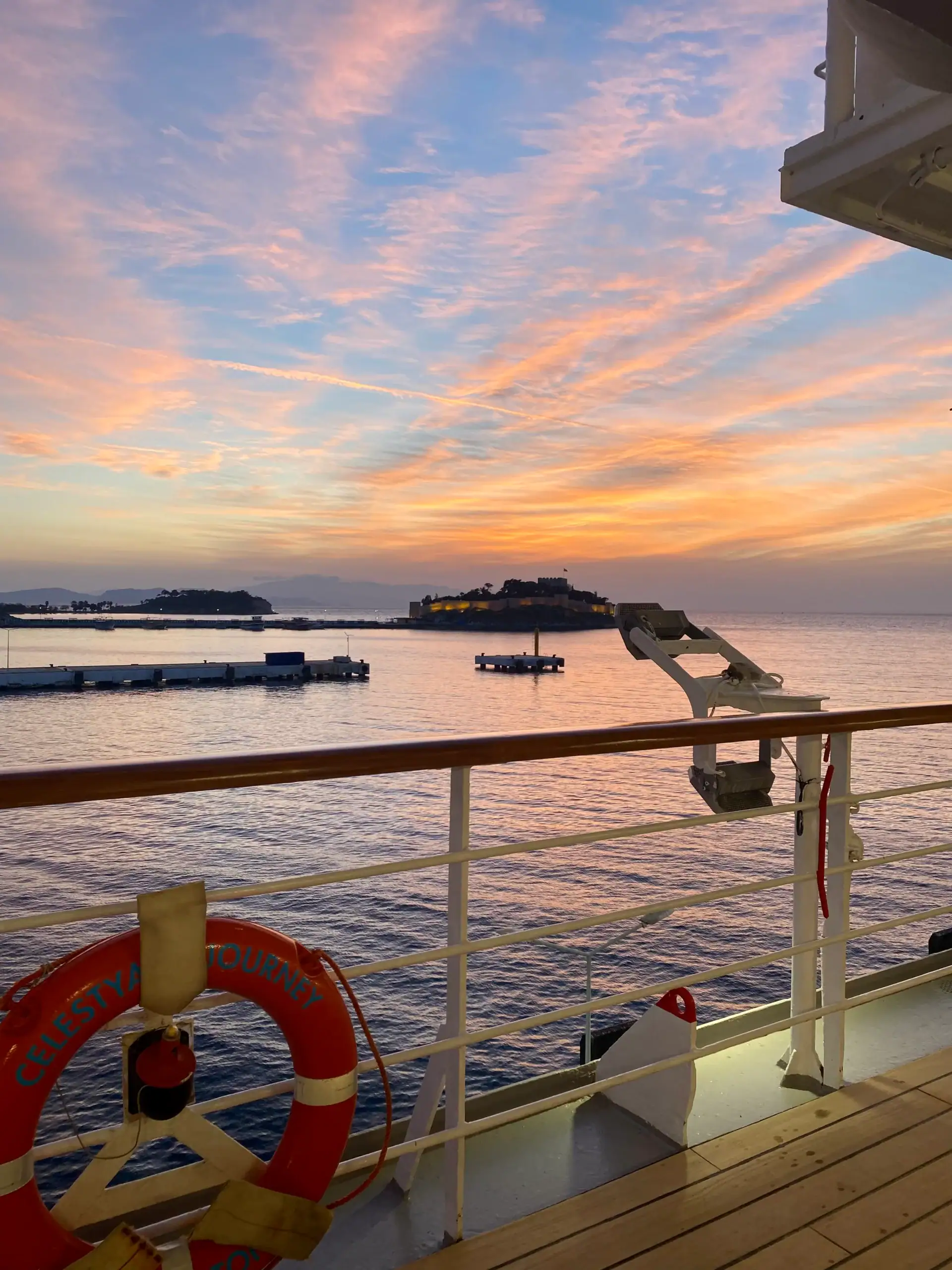 Kusadasi waterfront on a Greek Islands cruise