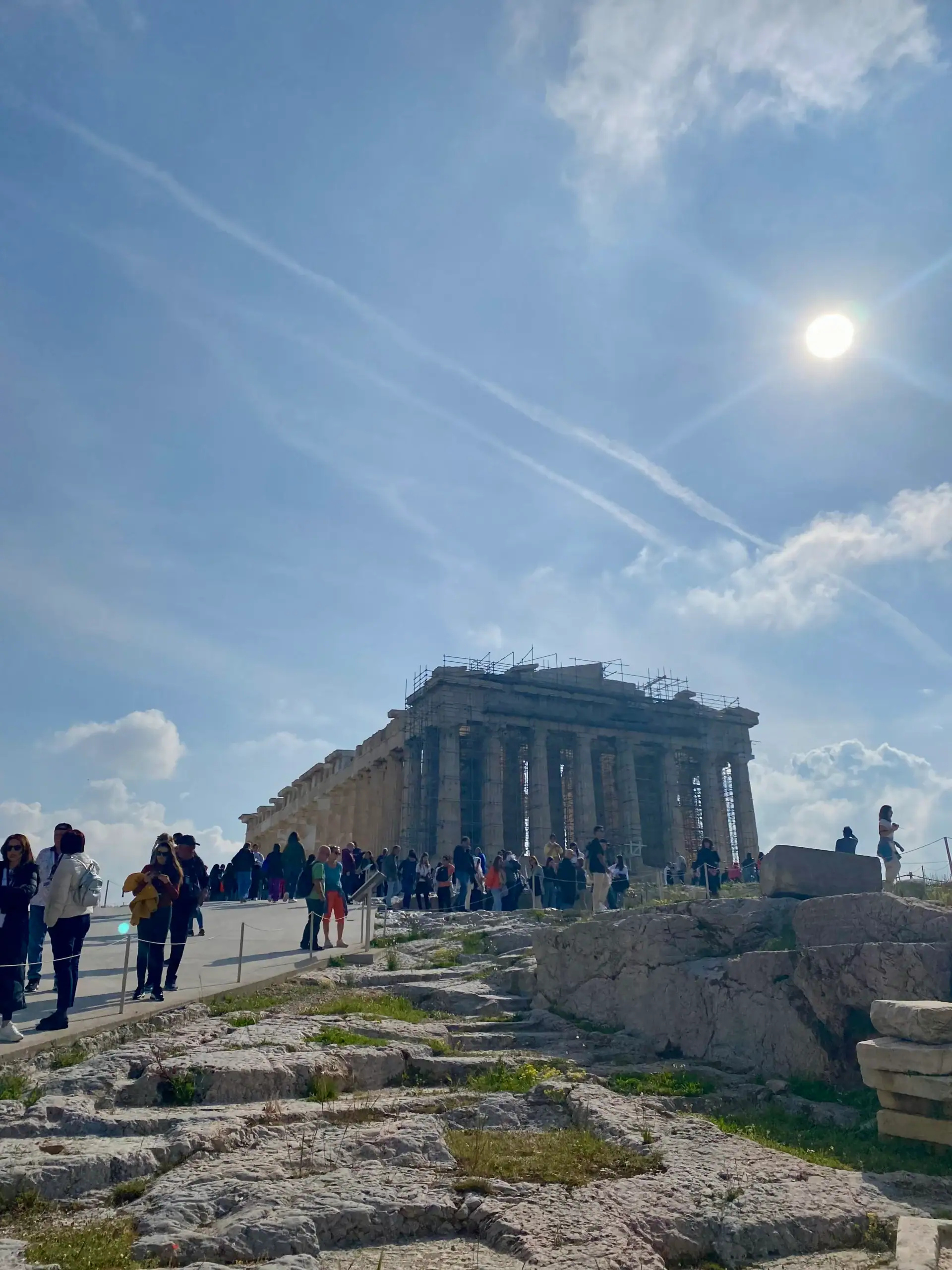 The Acropolis in Athens before an Idyllic Greece cruise